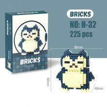 Pokémon Building Block Set - Pikachu Building Blocks, Micro Anime Charizard Model, DIY Assembly Craft Gift - Multicolor - View 20