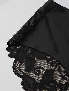 1PC Lace Women's Underwear Sexy Hollow Lace Low Rise Women's Shorts Mature Charm Elegant Lingerie Retro Romantic Sweet Panties Comfortable Casual Lightweight Soft Four Seasons, - Multicolor - View 5