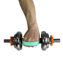 1Pair Silicone Weight Lifting Grip Pads Gloves Non-Slip Palm Protection Hand Grips For Unisex Dumbbell Pull-Up Strength Training - A - View 8