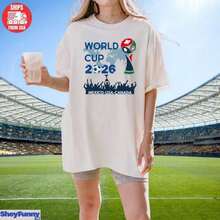 Camiseta de la Copa Mundial de 2026 de EE. UU. – Camiseta Política para Aficionados al Fútbol, Camiseta de la Copa Mundial - Blanco - Ver 1