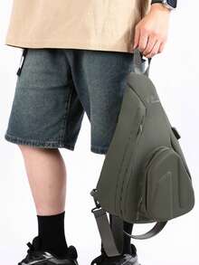 户外多功能胸包，大容量休闲背包，骑行徒步单肩包 - 多色 - 查看 10