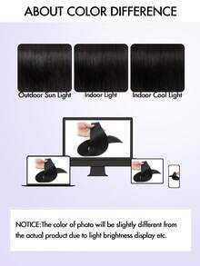 Extensiones de cabello humano - Multicolor - Ver 9