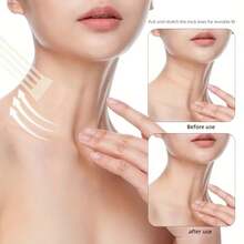 24pcs Transparent Neck Wrinkle Lift Patches - White - View 7