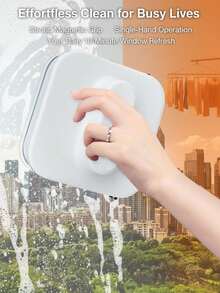 (3-10mm) Double-Sided Magnetic Window Cleaner, Household High-Rise Magnetic Window Cleaner, Glass Cleaning Tool - B - View 10