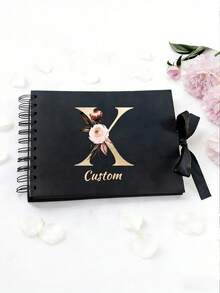 60 Page (30 Sheets) Personalized Photo Album/Scrapbook, Suitable For Wedding Guest Book, Anniversary, Family DIY Photo Album, And Craft/Mother's Day Gift (Small Size 8.3*5.7 Inches) - Multicolor - View 25