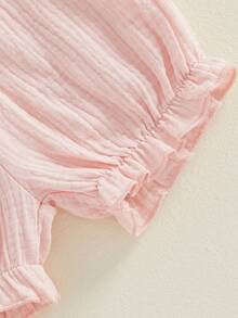 Baby Girls Tank Top Co-Ords - Pink - View 8