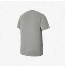 Adidas 男女通用新款透气休闲圆领T恤 - 灰綠色 - 查看 3