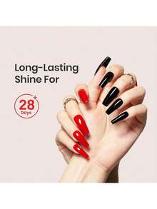 3件套凝胶底油、亮油、哑光面油套装，适用于凝胶指甲油，无需擦拭，哑光和亮光面油，持久高光和哑光效果，可在家DIY，需使用UV/LED灯 - 1 Set - 查看 6