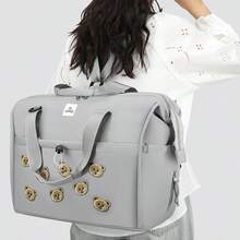 Minimalist Mommy Bag New Arrival, Large Capacity Portable Handheld Shoulder Crossbody Bag With Baby Diaper Pad - Multicolor - View 7