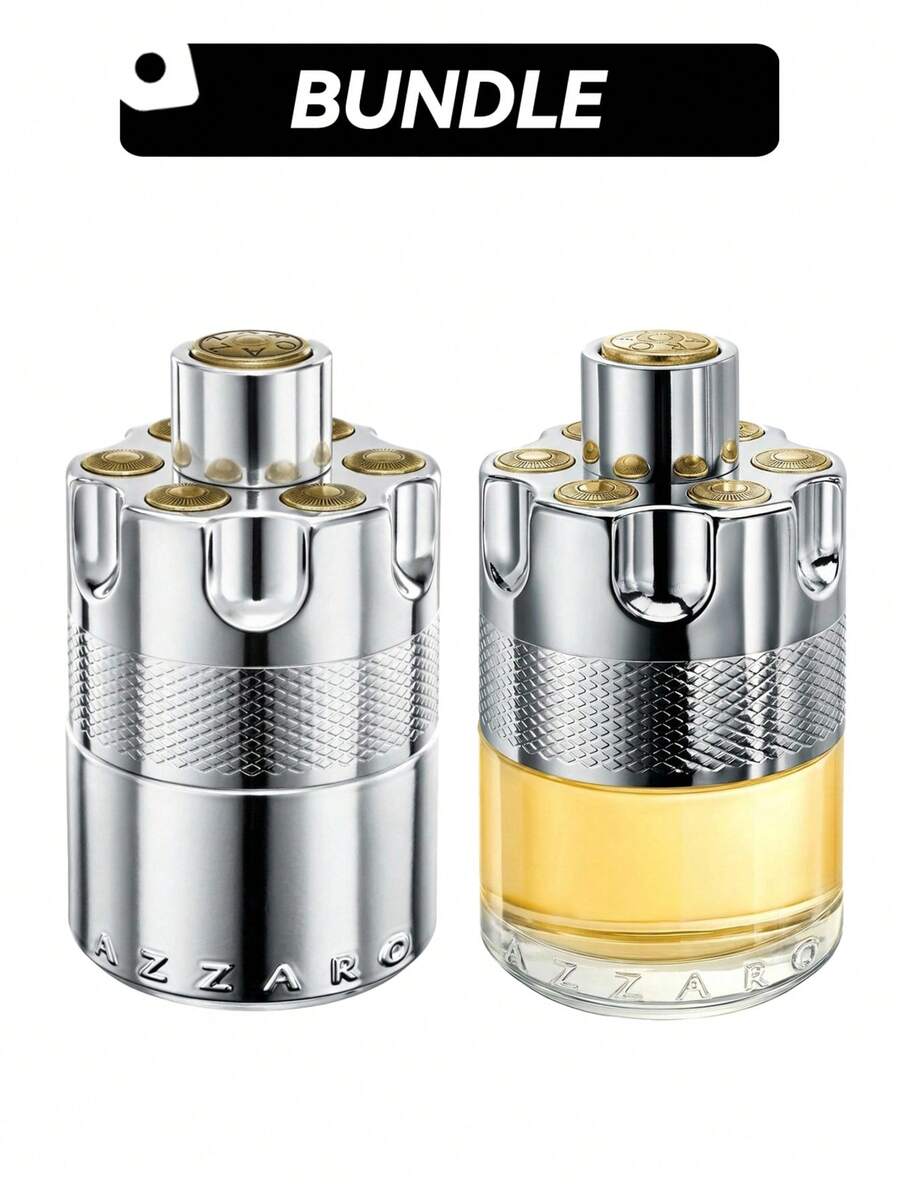 Azzaro [淡香水喷雾套装] Wanted 男士淡香水喷雾 3.4 盎司/100 毫升 + 3.3 盎司/100 毫升 - 多樣化香型 - 查看 1