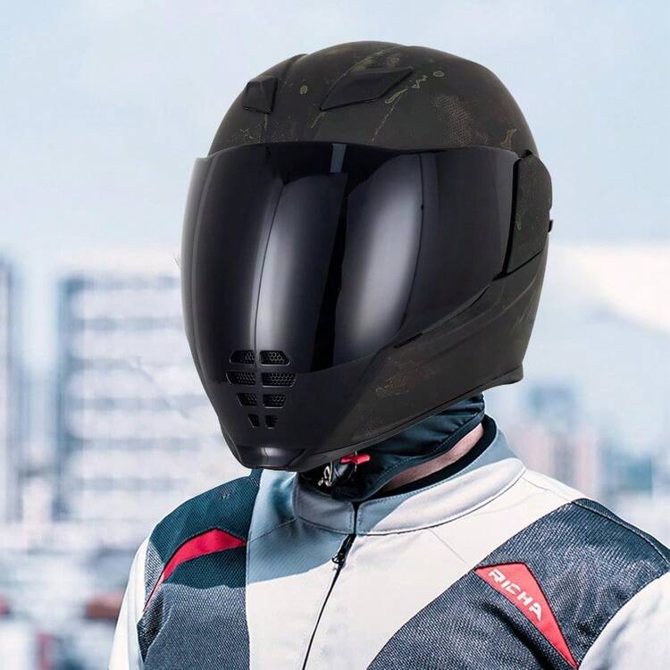 icon airflite helmet matte black Dark Size:56(7) Sameday Bell Stratus Ghost MIPS back and is narrow