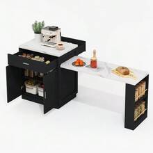 Mobile Storage Islands - Hitam - View 7