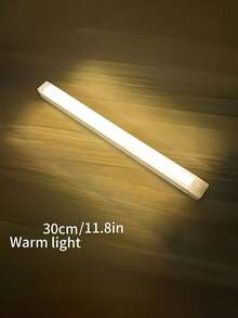 Luz de gabinete con sensor magnético recargable por USB, disponible en blanco y luz cálida, adecuada para cocina, armario, estantería, debajo del gabinete, luz nocturna, dormitorio, pasillo, caravana y otras iluminaciones - Estrella - Ver 14
