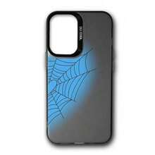 Love Spider Web Phone Cases For IPhone 17/16/15/14/13/12/11/Plus/Pro/Pro Max/17 Air And Galaxy S26/S25/S24 Plus/S23/S22/S21 UltraProtective Case - Shockproof Cover Couple Gift Protection Protector - 黑色 - 查看 6