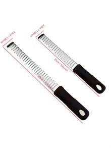 1 Piece Stainless Steel Cheese Grater, Slicer, Lemon Zester, Chocolate Chopper, Fruit Peeler, Slicer, Vegetable Cutter, Kitchen Helper - View 6