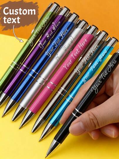 Customized Name Pens, Teacher Pens, Customized Ballpoint Pens, Can Be Customized As Birthday Gifts, Teacher's Day Gifts, Anniversary Gifts, Graduation Gifts, College Essentials, Daily Necessities, Children's Items, Student Supplies, School Supplies, Friend Gifts, Boy's Items, Girl's Items, Home Goods, Office Supplies, Laser Engraved