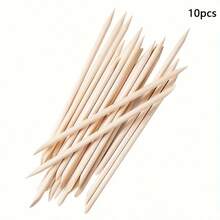 5/10/100/200/500/1000 支装木制指甲棒，双面多功能角质层推棒，美甲修脚工具，卸甲工具，美甲工具，美甲用品，美甲工具，美甲用品，美甲工具，美甲艺术工具，返校季，美甲，美甲工具（适用于假指甲） - 彩色 - 查看 12