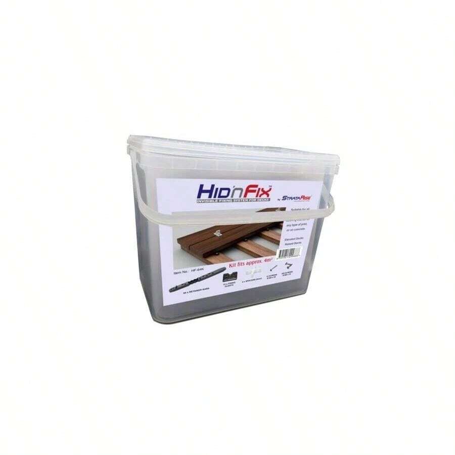 StrataRise Hid'nFix Invisible Fixing System For Wooden Decking Boards 19 To 30mm - C - View 1