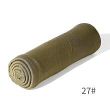 [丝绸] 女士吸汗头巾 高档防风防沙围巾 四季皆宜 款式 - 彩色 - 查看 37