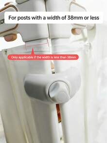 1pc Universal Children Bed Guard Rail Clip, No Drilling Non-Slip Fixed Clamp, Baby Crib Guard Rail Fixing Accessory - Multicolor - View 5