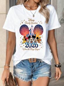 Disney Women T-Shirts - trắng - Xem 2