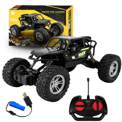Carrinho De Controle Remoto Brinquedo 4x4 Subida Na Terra - Sem Fumaça