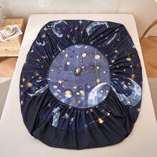 Bộ ga trải giường 3 món in 3D sống động (1 ga trải giường + 2 vỏ gối), chất liệu vải thân thiện với da, không kèm ruột gối, bộ đồ dùng gia đình, có thể giặt máy. - Ai ca - Xem 8