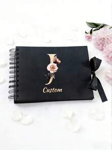 60 Page (30 Sheets) Personalized Photo Album/Scrapbook, Suitable For Wedding Guest Book, Anniversary, Family DIY Photo Album, And Craft/Mother's Day Gift (Small Size 8.3*5.7 Inches) - Multicolor - View 35