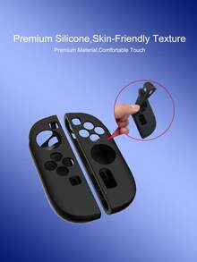 2pcs Silicone Grip Covers For Nintendo Switch 2nd Gen Controllers, Anti-Drop, Anti-Slip, Anti-Scratch, Sweat-Proof, Enhance Gameplay Experience - View 2