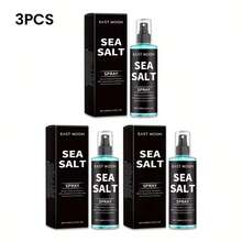 1pc/3pcsSea Salt Hair Spray For Men: This Sea Salt Styling Spray Provides Long-Lasting Volume And Refreshing Root Conditioning. It's Specially Designed To Enhance Hair's Texture And Create Natural Waves. Perfect As A Valentine's Day, Father's Day, Christmas, Or Birthday Gift. - 海鹽捲髮噴霧 - 查看 9
