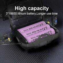 300000流明高功率LED头灯超亮头灯手电筒30瓦强光远射1500米头灯可充电露营灯 - 星星 - 查看 7