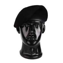 1 chiếc mũ beret len màu trơn dành cho nam, kiểu dáng thường ngày, phù hợp cho mùa thu/đông, đi phố, công sở, dự tiệc, giữ ấm. - Nhiều màu - Xem 12