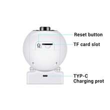 4K/8MP WiFi Outdoor Home Security Camera, Supports Two-Way Audio, Smart Night Vision, Motion Detection, 360° Whole-House Monitoring Via App - Color Night Vision, Moving Object Tracking, Intercom, Multi-User Sharing, Real-Time Alerts - White - View 10