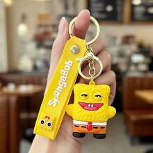 1 pieza Llavero de diente popular y lindo 2026, accesorios populares de anime y dibujos animados, con material de goma suave delicado y duradero, diseño lindo y llamativo. Compacto y versátil, la llave colgante y la bolsa tienen un gran ambiente, lo que hace que el viaje diario sea llamativo. - Multicolor - Ver 4