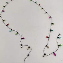 1/12 Scale Mini Colorful String Lights – Battery-Free Decorative Fairy Lights For Dollhouse & DIY Crafts - Multicolor - View 8