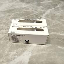 20/40/60/100/200pcs Disposable Ear Thermometer Probe Covers, One-Time Ear Thermometer Replacement Lens Filters - General Purpose - View 13