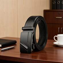 男士短款钱包四件套+皮带+钥匙扣+钢笔，复古商务时尚风格，大容量卡槽，优雅现代设计，适合工作和日常使用，是生日、周年纪念日、父亲节、圣帕特里克节、复活节、毕业季、返校季送给父亲、朋友、男友或自己的完美礼物。 - 黑色 - 查看 5