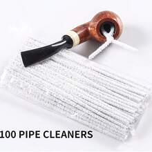 100 piezas de boquillas de pipa flexibles de alta calidad, herramienta útil para fumadores - A - Ver 5