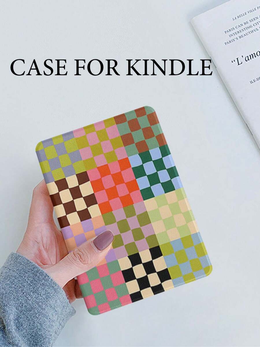 Funda suave de silicona con protección envolvente en los bordes, para Kindle Paperwhite 12th Gen 7 pulgadas, Kindle Basic 11th Generation 6 pulgadas, 11th Generation - Lanzamiento 2024 - Multicolor - Ver 1