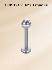 16G Titanium Alloy Lip Studs 3mm Ball CZ Labret Monroe Lip Ring For Women, G23 Tragus Helix Cartilage Earring Stud, Barbell Bar Length 6mm 8mm 10mm Body Piercing Jewelry - Lip Stud - View 15