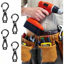 4 Pcs Glove Clip, Work Safety Glove Holder Clip, Construction Accessories Work Gloves Holder Helmets Hanger Clamp - 4 + Black + One Size - View 8