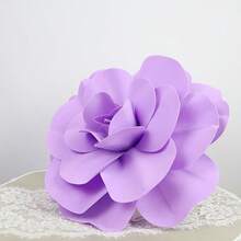 Artificial Rose PE Flower Foam Flower Large Simulated Flower Head European Wedding Flower Wall Wedding Window Background Layout - Multicolor - View 6
