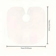 10/5/1pc Disposable Thick Hairdressing Capes, Suitable For Hair Dyeing, Haircut, Salon Services And Home Personal Use - Multicolor - View 8