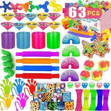 Bộ 67 món đồ nhét túi quà tặng tiệc tùng, quà Giáng sinh, đồ dùng số lượng lớn cho lớp học, quà tặng hộp kho báu lễ hội, đồ nhét túi piñata, đồ dùng cho tiệc sinh nhật người lớn. - Màu Hồng  San hô - Xem 15