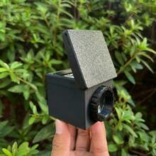 3D Printed Creative Mini Camera, Convex Lens Imaging, Light Refraction, Portable & Fun Camera, Waist-Level Viewfinder, 3D Printed Fresnel Lens Optical Viewfinder, Creative Travel Photography & Sightseeing Prop - Small Camera - View 18