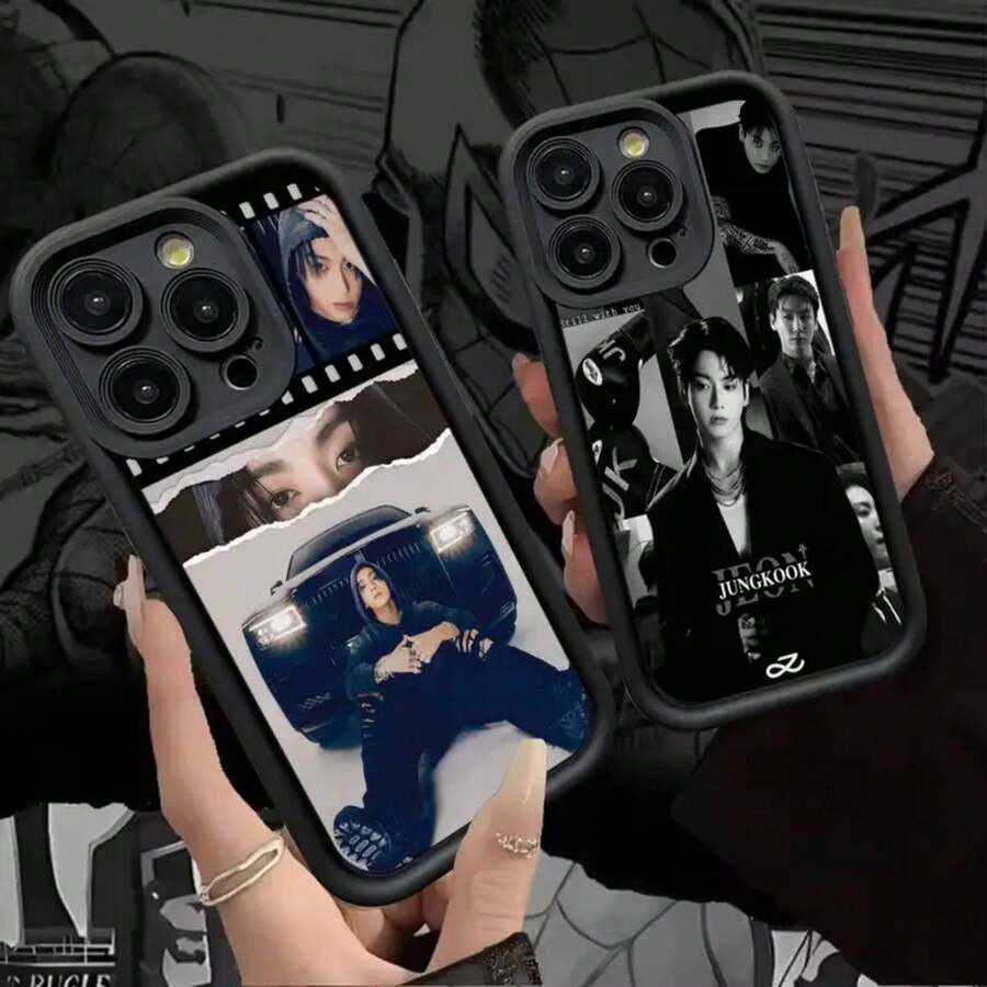 Euphoria J-JungkookS Silicone Soft Phone Case For IPhone 17 16 14 13 12 11 15 Pro Max Plus Air Cover - 預設 - 查看 1