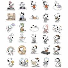 SNOOPY 1 Set Graffiti Stickers, Cartoon Cute Stickers For Phone, Luggage, Waterproof Decorative Stickers, Gift For New Year, Valentine's Day, Easter - Multicolor - View 3
