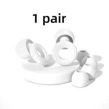 Reusable Silicone Noise-Proof Earplugs, Washable Sleep Earplugs, Comfortable & Painless - Multicolor - View 10