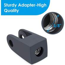 YOUSHARES Microphone Mount Adapter For  QuadCast Boom Arm - 3/8" Screw Adapter, Precise And Wobble-Free Connections, Designed For  QuadCast Mic - Boom Arm Adapter - View 2