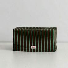 Nueva caja de pañuelos de estilo coreano simple y multicolor, diseño a rayas para sala de estar, exterior, cocina, cubierta de papel de pañuelos, bolsa de almacenamiento de tela - Caja de pañuelos - Ver 5